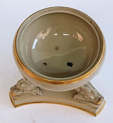 Lot 2072 - A circa 1820 Wedgwood drabware pastille burner...