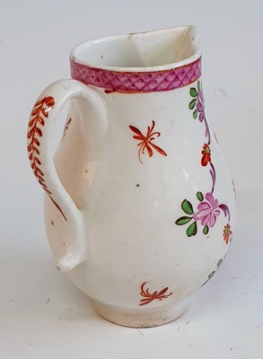 Lot 2043 - A circa 1780 Lowestoft porcelain sparrowbeak...