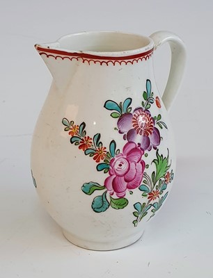 Lot 2044 - A circa 1780 Lowestoft porcelain sparrowbeak...