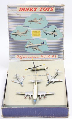 Lot 1195 - French Dinky Toys No. 60 Coffret Avions...