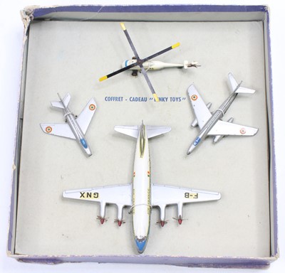 Lot 1195 - French Dinky Toys No. 60 Coffret Avions...