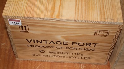 Lot 1323 - Warre's vintage port, 2011, six bottles (OWC)