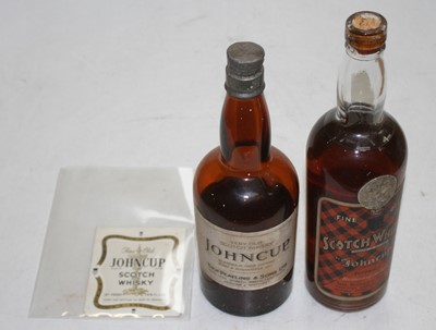 Lot 1443 - Johncup Fine Old Scotch Whisky, 70cl, 70°...