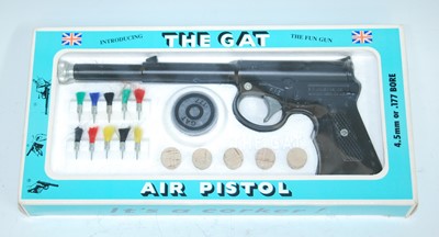 Lot 417 - A The Gat .177 calibre air pistol, in original...