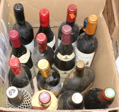 Lot 1072 - Assorted red wines, to include Croix de Bardes,...
