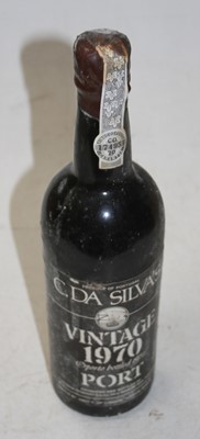 Lot 1332 - C. DA SILVA'S vintage port, 1970, one bottle