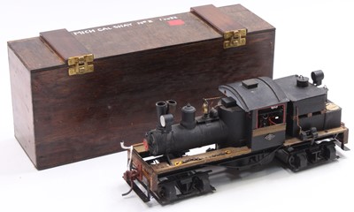 Lot 103 - Scratch-built G scale Mich-Cal Shay No.2 loco,...