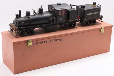 Lot 105 - Scratch-built G scale Union Pacific No.61 Shay...