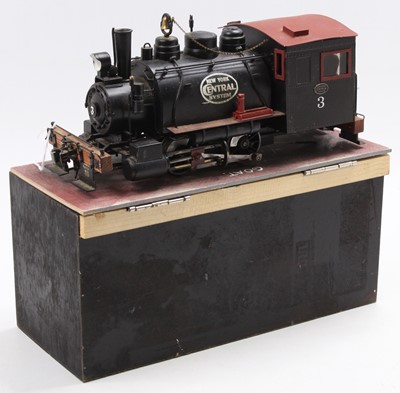 Lot 107 - Scratch-built 0-4-0 G scale ‘New York Central...