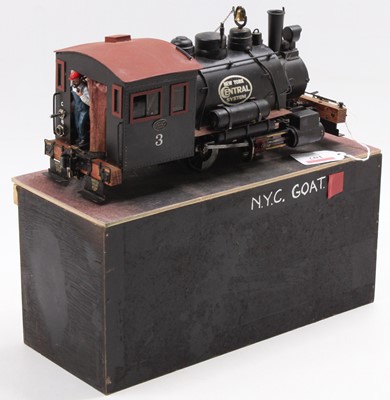 Lot 107 - Scratch-built 0-4-0 G scale ‘New York Central...