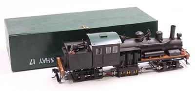 Lot 108 - Scratch-built G scale ‘Lima Loco Works 1915’...