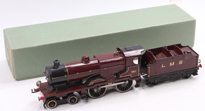 Lot 125 - Hornby No.2 Special 4-4-0 loco electrified to...