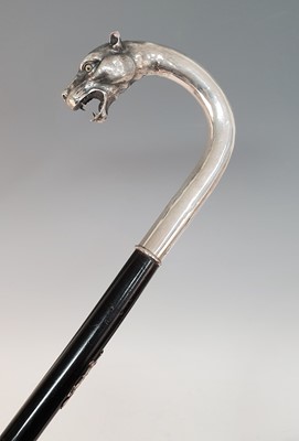 Lot 2353 - An early 20th century walking stick, the...