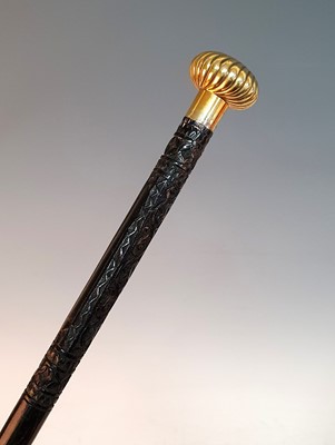 Lot 2352 - An Edwardian Brigg of London walking stick,...