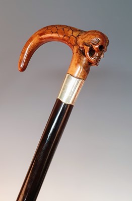 Lot 2356 - An early 20th century walking stick, having a...