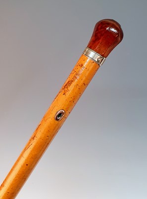 Lot 2358 - An early 20th century walking stick, the...