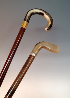 Lot 2361 - An early 20th century walking stick, having a...