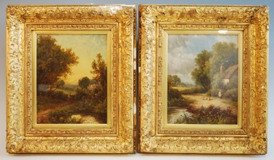 Lot 2454 - Robin Fenson (act.1898-1911) - Pair; Country...