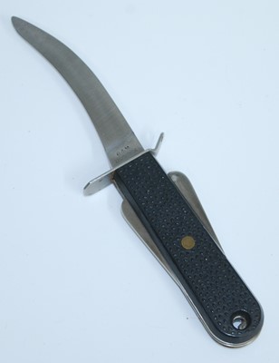 Lot 14 - An R.A.F. Mk III survival suit knife, the 10cm...