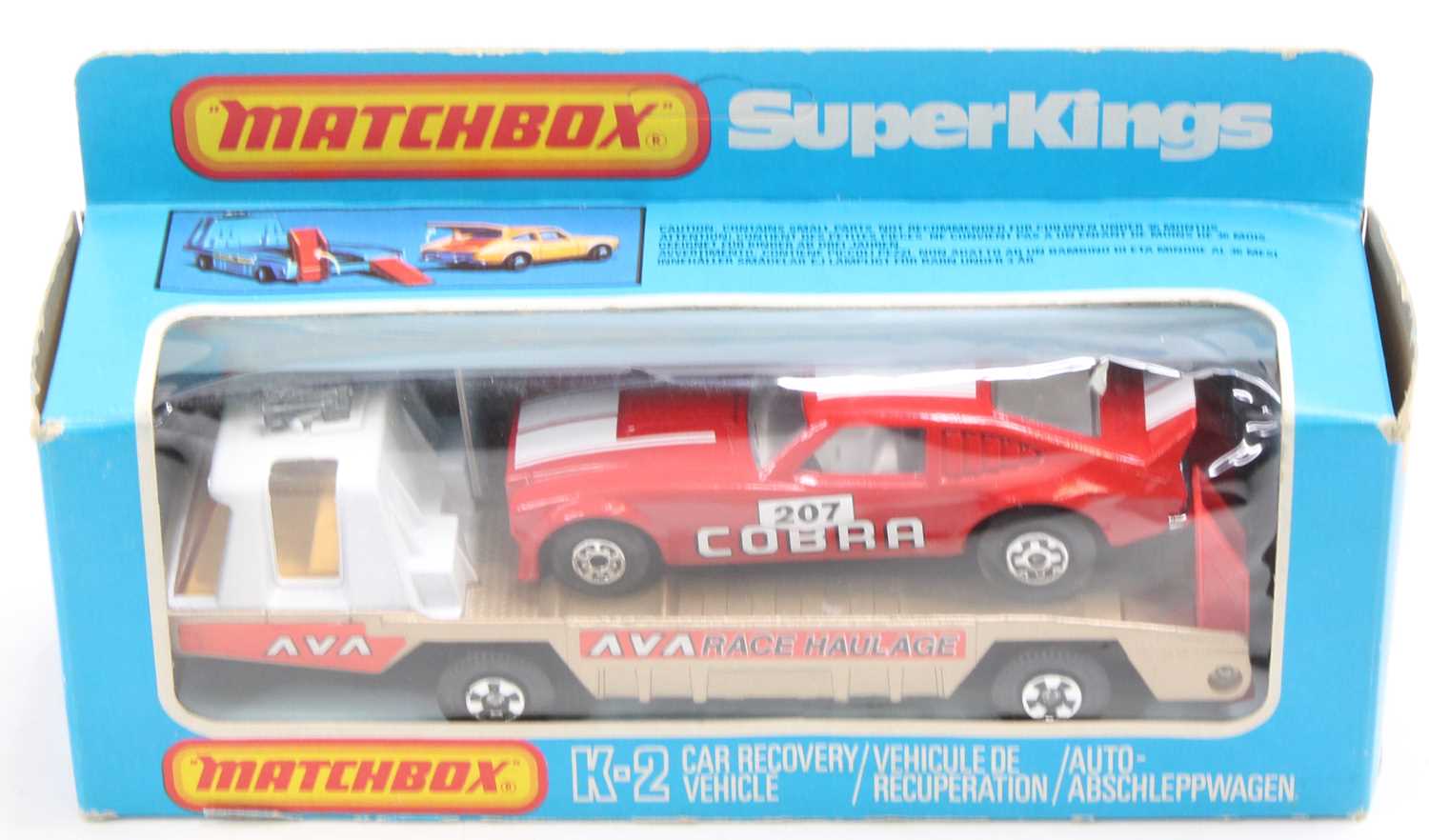 Lot 1370 - Matchbox Lesney Super Kings K2 Car Recovery