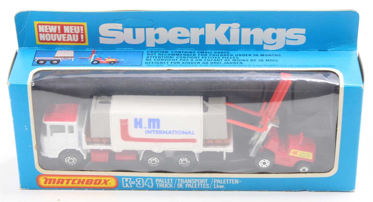 Lot 1372 - Matchbox Lesney Super Kings K34 Pallet Truck...