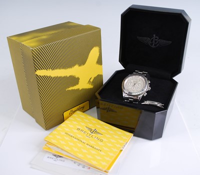 Lot 2329 - A gent's Breitling B2 steel cased automatic...