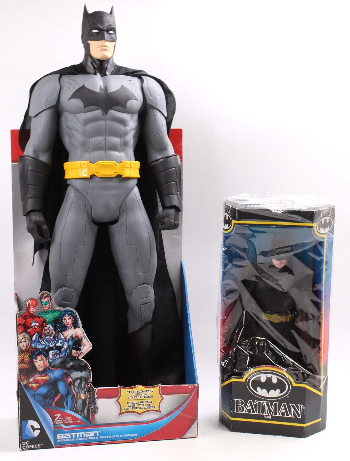 Lot 1667 - A Batman DC Comics 31" action figurine in the...