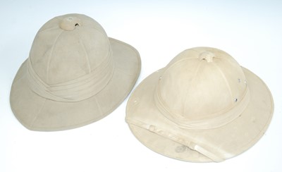 Lot 239 - A Foreign Service Wolseley pattern pith helmet...