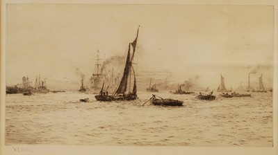 Lot 2472 - William Lionel Wyllie (1851-1931) - Blackwall...