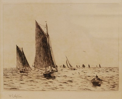 Lot 2477 - William Lionel Wyllie (1851-1931) - Fishing...