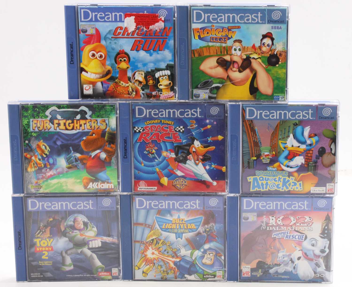 Lot 1131 - 8 various Dreamcast video games to include Fur...