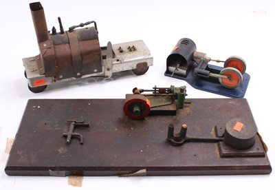 Lot 19 - A collection of various mixed steam engines...