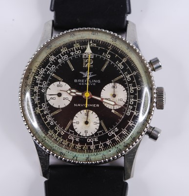 Lot 2328 - A gent's Breitling stainless steel Navitimer...