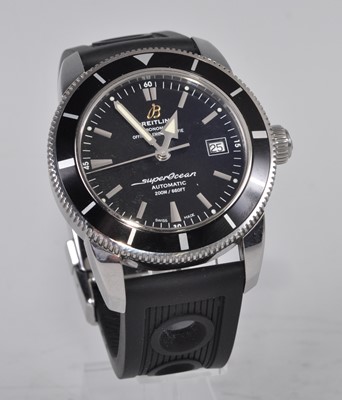 Lot 2330 - A gent's Breitling Super Ocean Heritage 42...