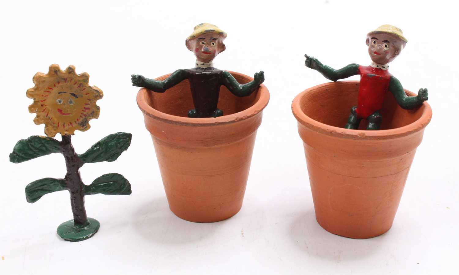 Lot 1537 - Luntoy Bill and Ben The Flowerpot men figure...
