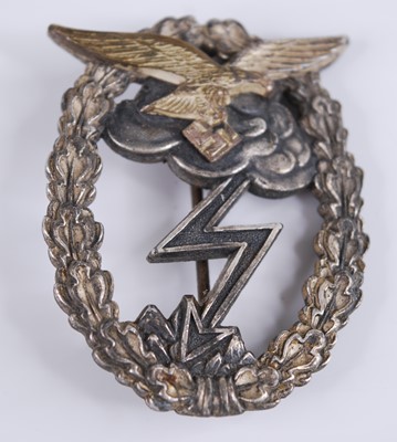 Lot 171 - A German Luftwaffe Gound Assault badge, marked...