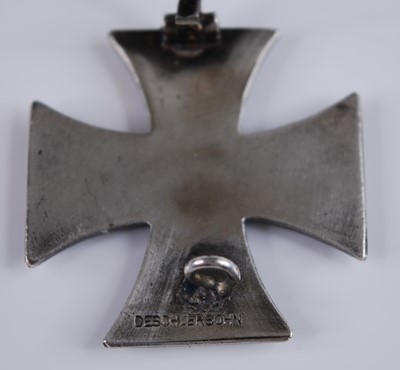 Lot 223 - A German Iron Cross 1st Class, having a pin...