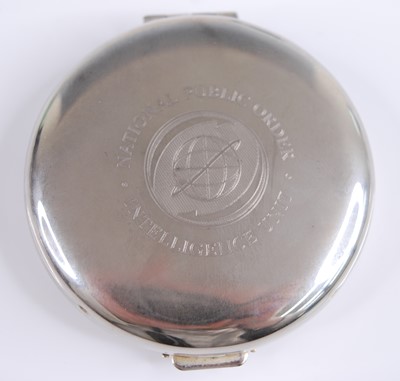 Lot 108 - A Leonidas military issue nickel cased open...