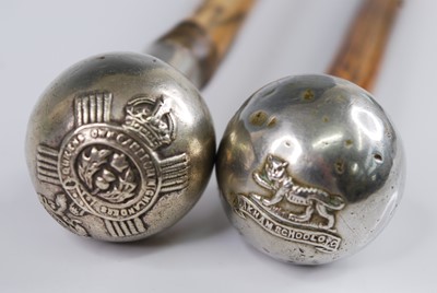 Lot 235 - An early 20th century swagger stick, having a...