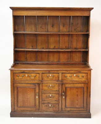 Lot 1208 - A French provincial pitched pine, elm and oak...