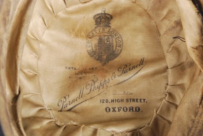 Lot 224 - A Chelsea Pensioners tricorn hat, in black...