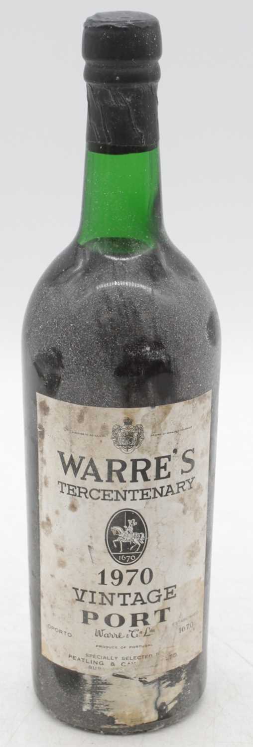 Lot 1337 - Warre's Tercentenary vintage port, 1970, one...