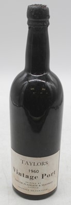 Lot 1339 - Taylor's vintage port, 1960, twelve bottles (OWC)