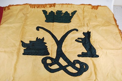 Lot 200 - A silk flag for the Argyll and Sutherland...