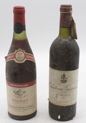 Lot 1111 - Château Giscours, 1981, Margaux, one bottle;...