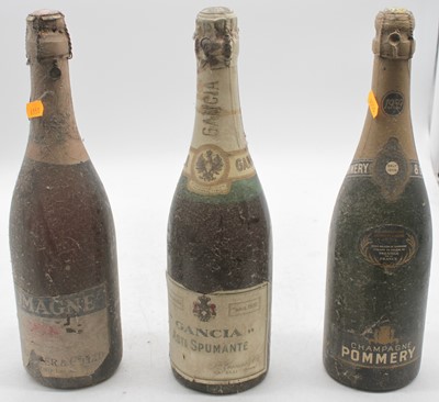 Lot 1232 - Pommery & Greno vintage champagne, 1959, one...