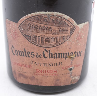Lot 1235 - Taittinger Comtes du Champagne, 1969, Reims,...