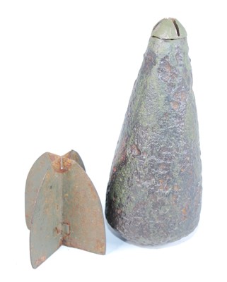 Lot 304 - A WW I French Brandt 60mm pnuematic mortar...