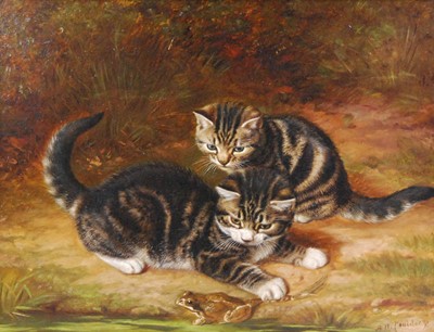 Lot 2498 - Horatio Henry Couldery (1832-1893) - Tabby...