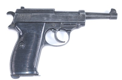 Lot 260 - A replica model of a Walther P.38 pistol.